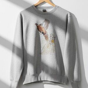 Vintage Soffe Heavy Sweats Gray Pheasant Seed Sweatshirt